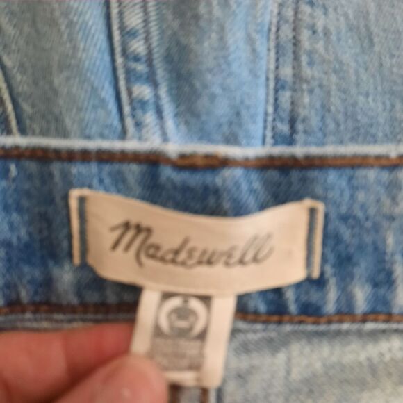 Madewell The Perfect Vintage Straight Jean Reinhart Wash Size 27 - Picture 5 of 11